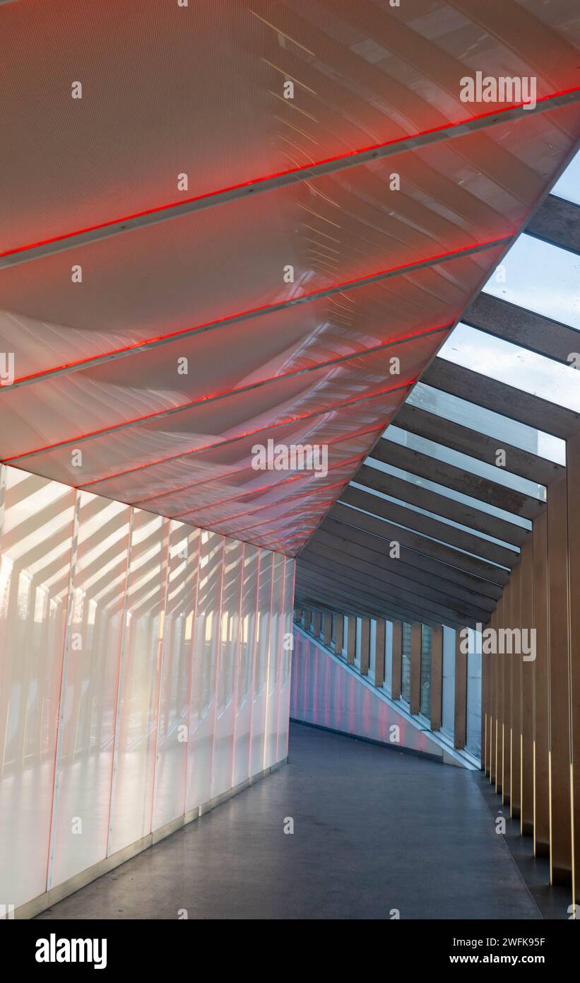 Liverpool hallway to parking roof in John Lewis Stock Photo Alamy