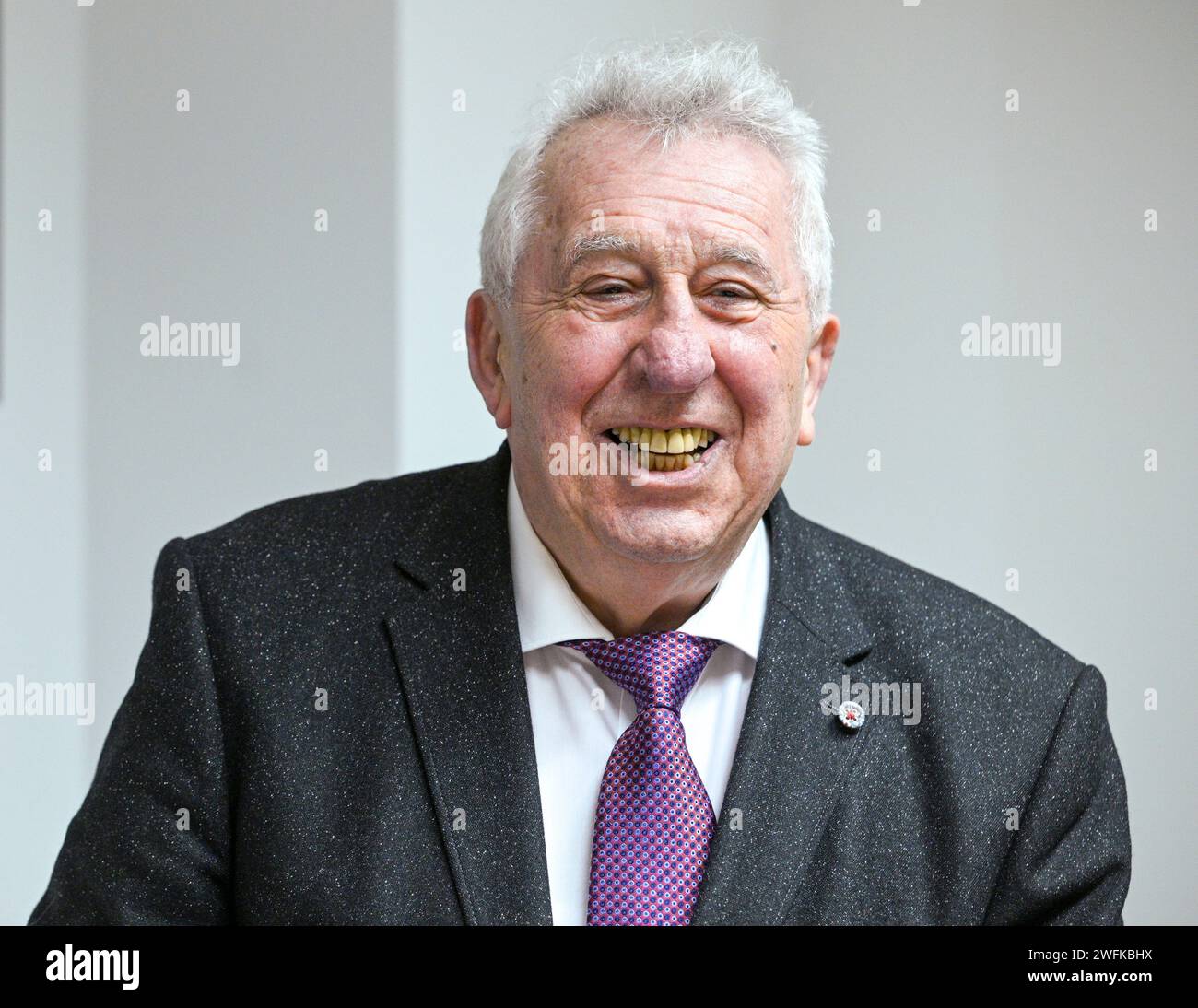 Berlin, Germany. 31st Jan, 2024. Egon Krenz, former Chairman of the ...