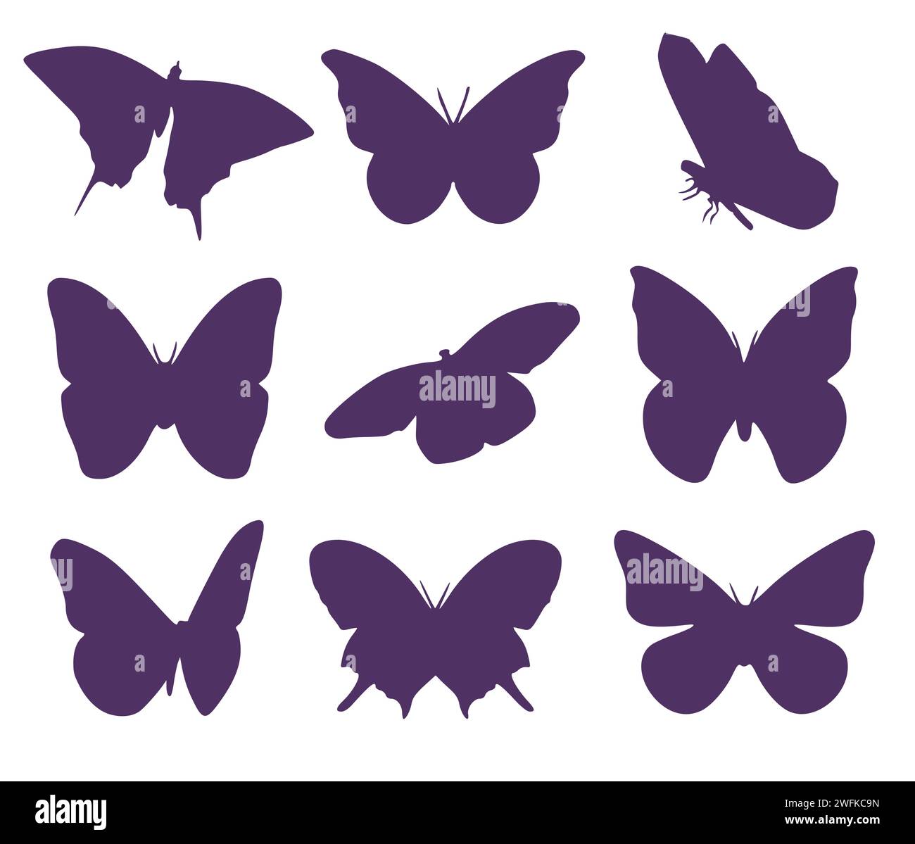 Decor silhouettes hi-res stock photography and images - Alamy