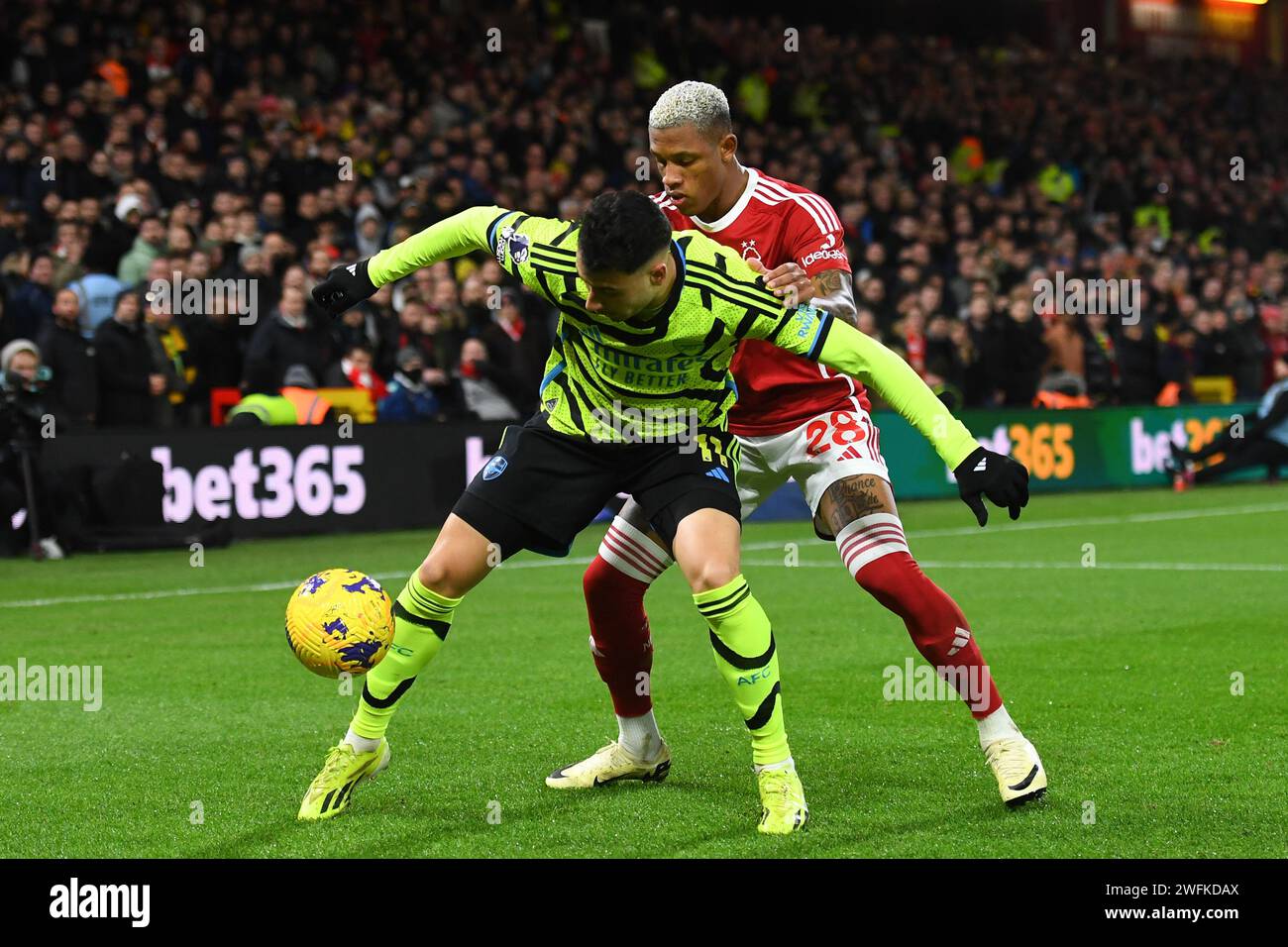 Gabriel martinelli arsenal 2024 hi-res stock photography and images - Alamy