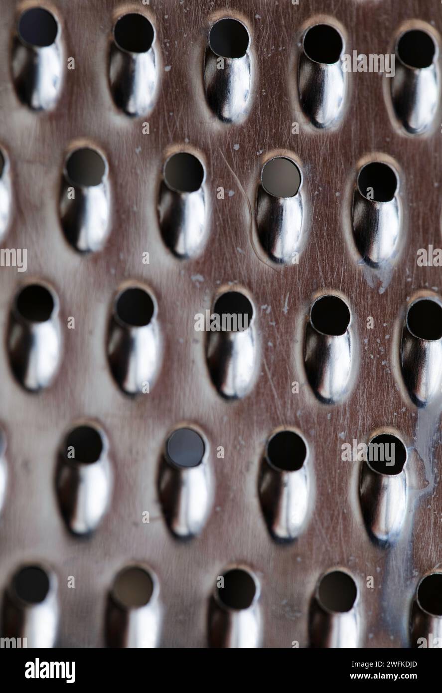 Blade structure - cheese, vegetable and fruit grater Stock Photo