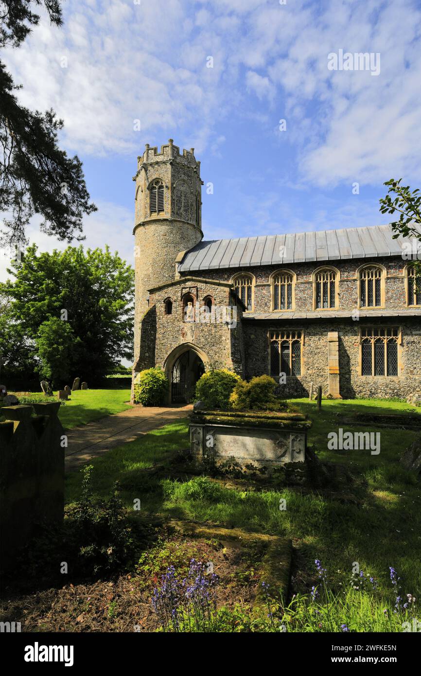 St Nicholas parish church, Potter Heigham village, Norfolk Broads