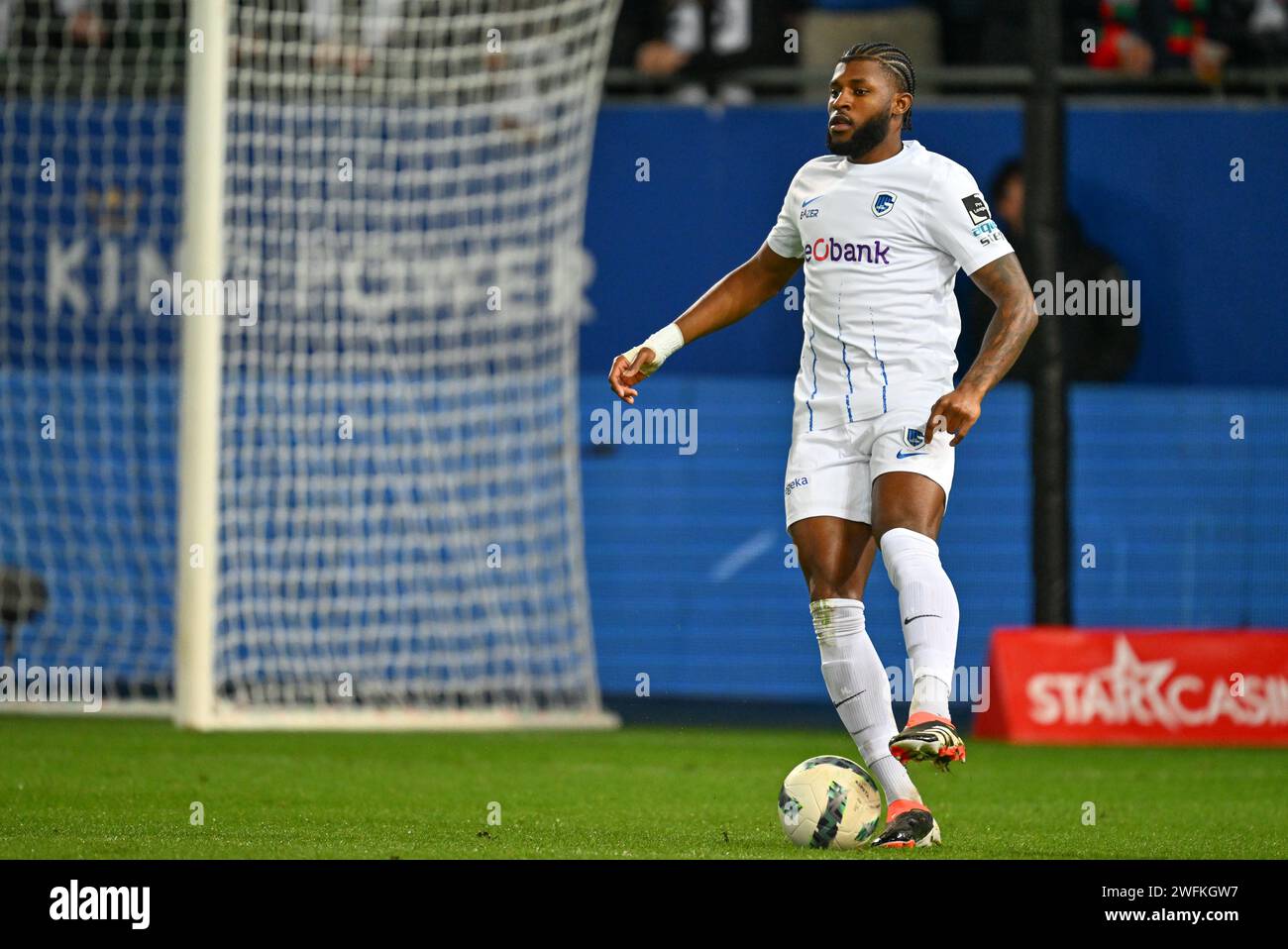 Leuven, Belgium. 31st Jan, 2024. Mark McKenzie (2) of Genk pictured