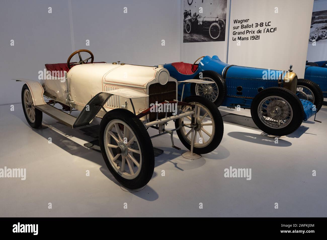 Vintage car collection in Musée National de l'Automobile, Collection ...