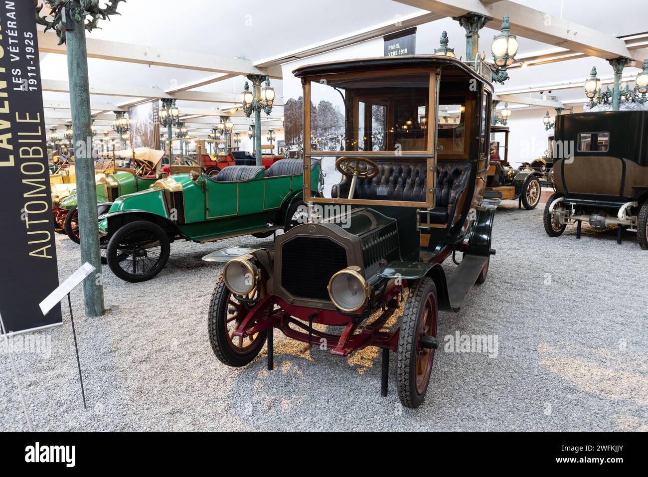 Vintage car collection in Musée National de l'Automobile, Collection ...