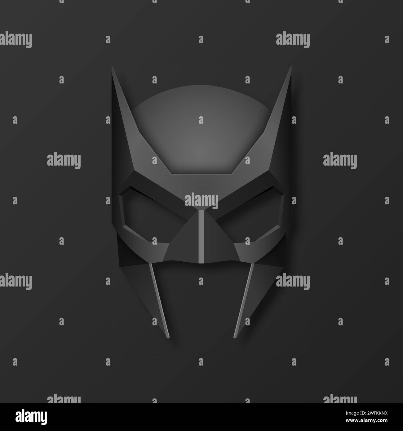 thumbnail image 2 of 3-Pack Superhero Felt Eye Masks - Adjustable Black Costume Masks 2 of 13