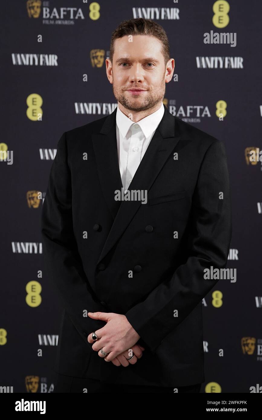 Tom Brittney attends the Vanity Fair EE Rising Star Party for the BAFTA Film Awards at the Four Seasons Hotel London at Park Lane. Picture date: Wednesday January 31, 2024. Stock Photo