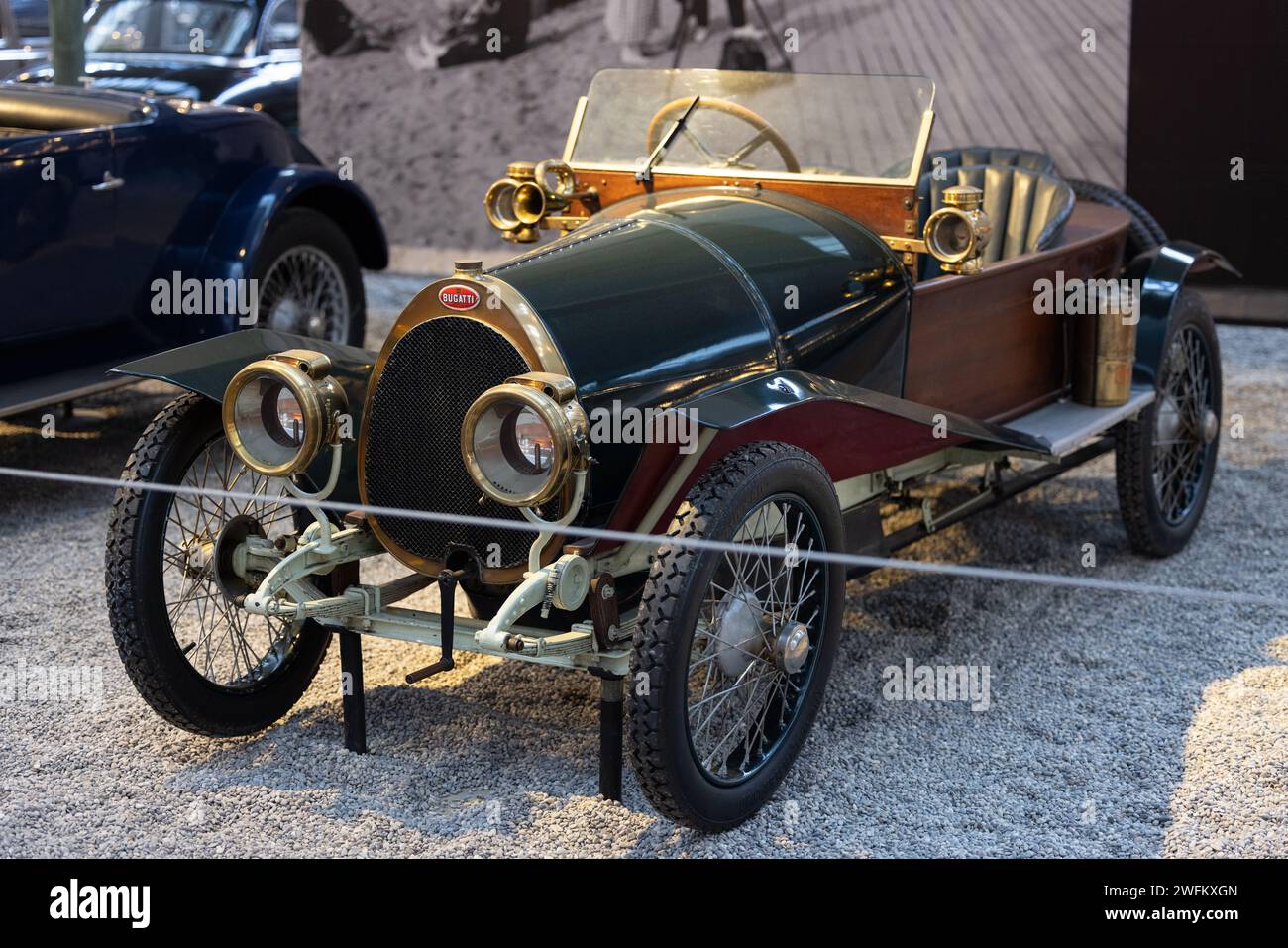 Vintage car collection in Musée National de l'Automobile, Collection ...