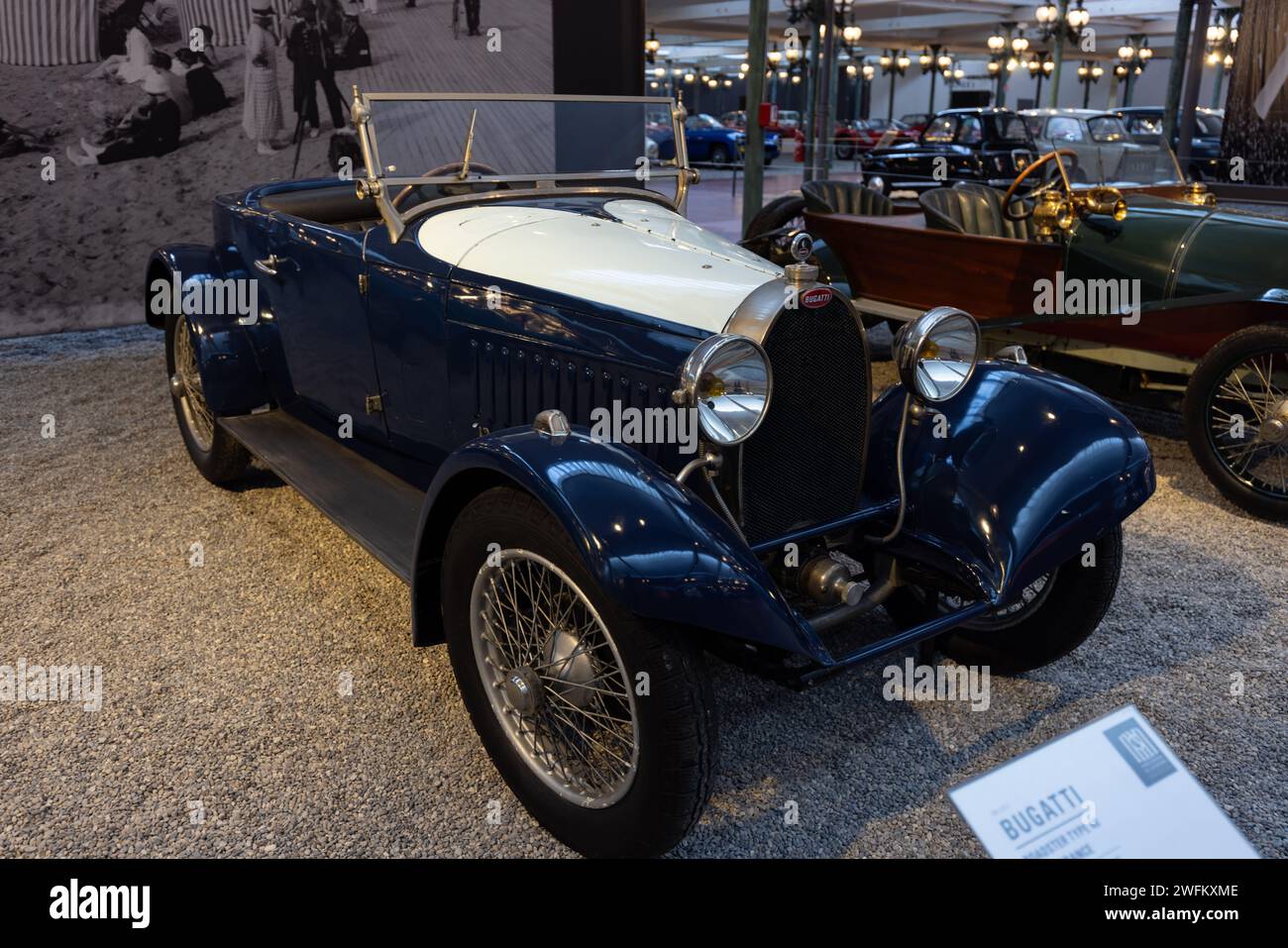 Vintage car collection in Musée National de l'Automobile, Collection ...