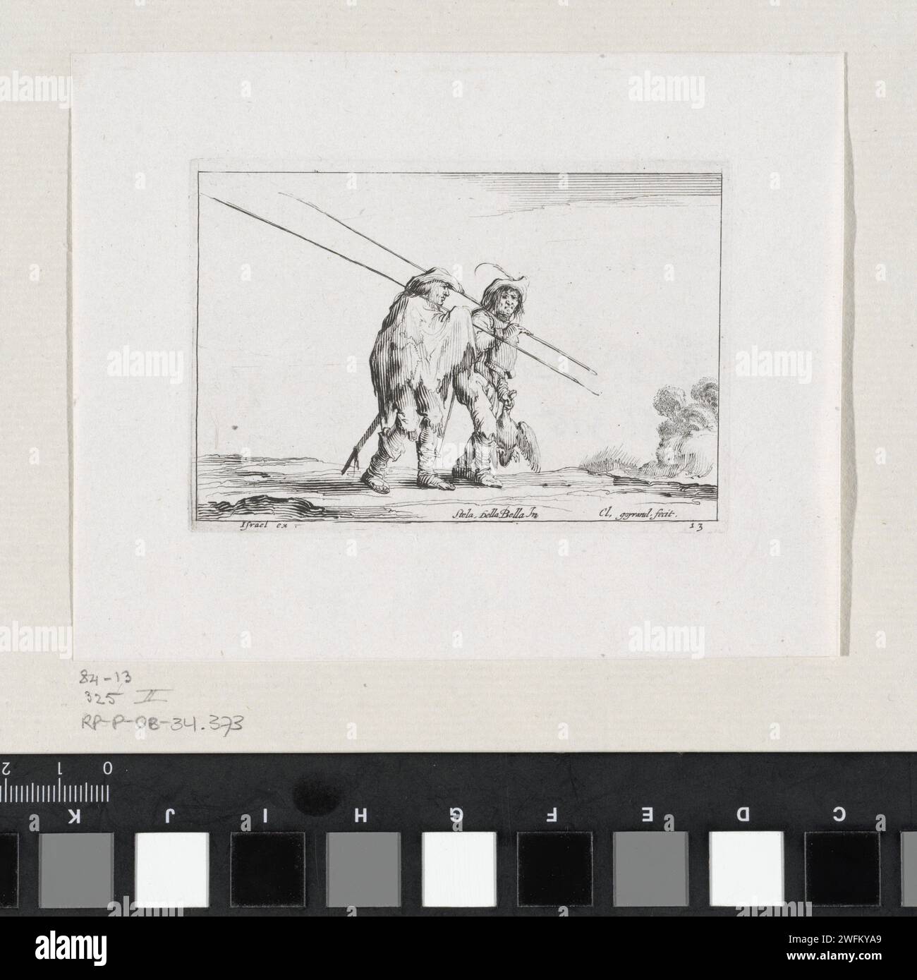 Claude goyrand after stefano della bella hires stock photography and