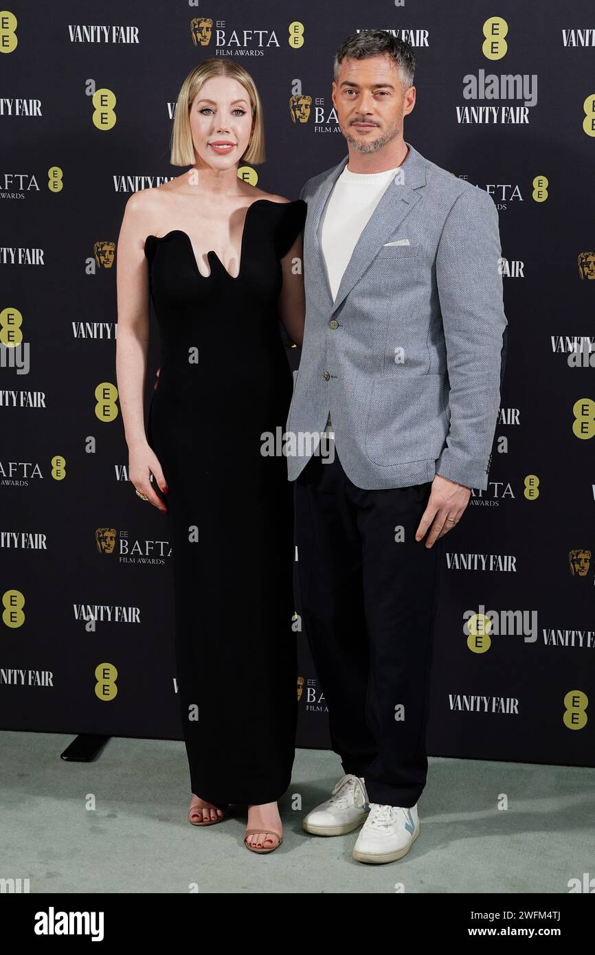 Katherine Ryan and Alex Edelman attends the Vanity Fair EE Rising Star