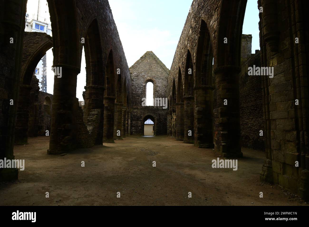 The Abbey of SaintMathieu de is a former Breton monastery