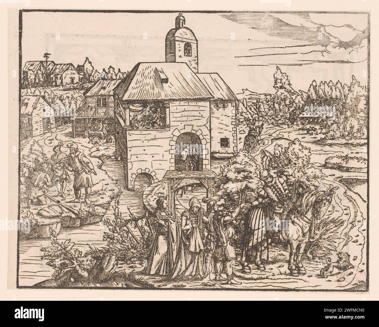 Story of the Lost Son, Anonymous, Jakob Lucius (Der ältere), 1540