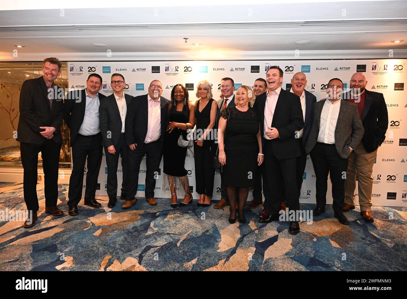 London, UK, 31 January 2024. Furniture Village also one of a sponsor