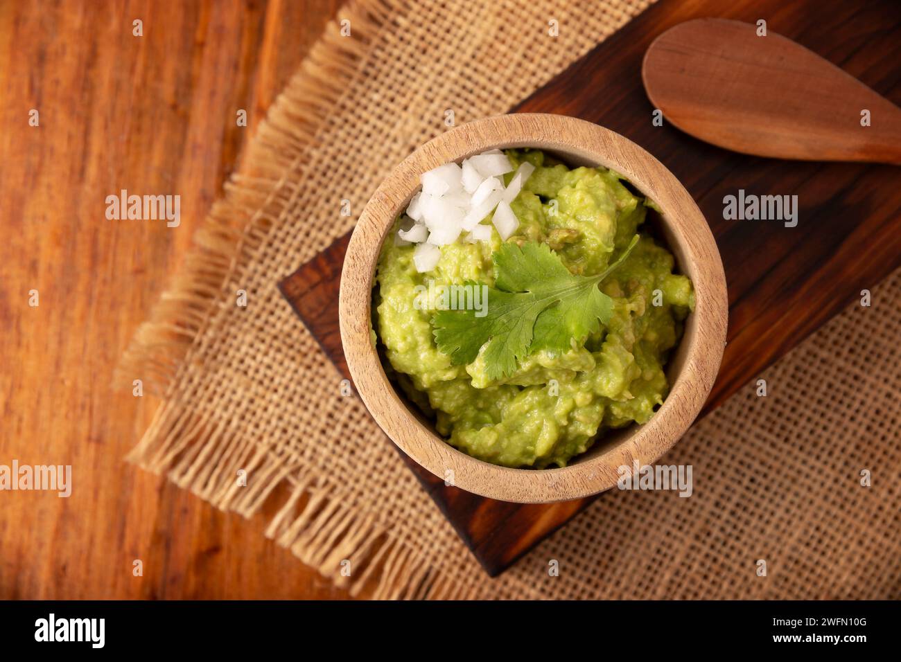 Guacamole. Avocado dip sauce, one of its many ways of consuming it is