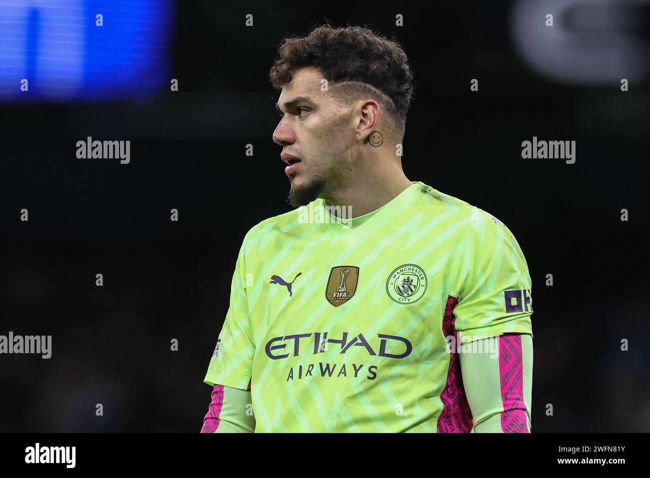 Manchester City goalkeeper Ederson after the match AFC Bournemouth v...  News Photo - Getty Images
