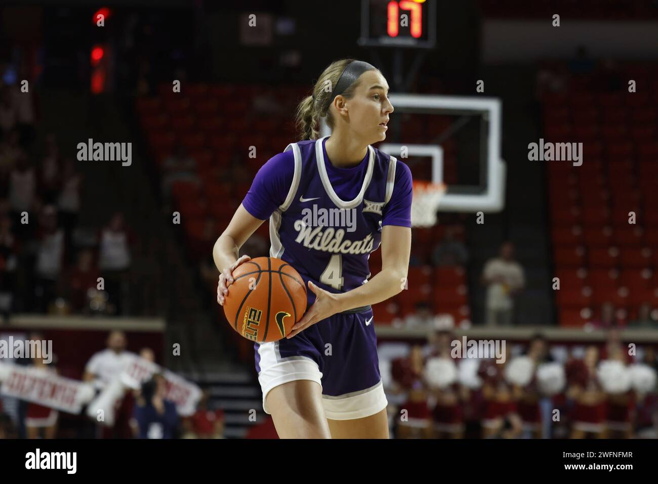 Kansas State guard Serena Sundell during the first half of an NCAA ...
