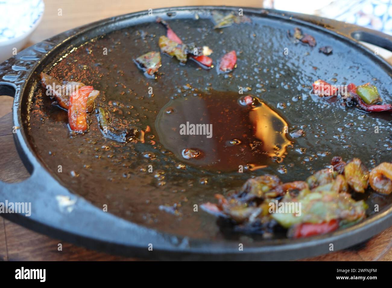 Used Cooking Oil Color used cooking oil in frying pan Stock Photo - Alamy