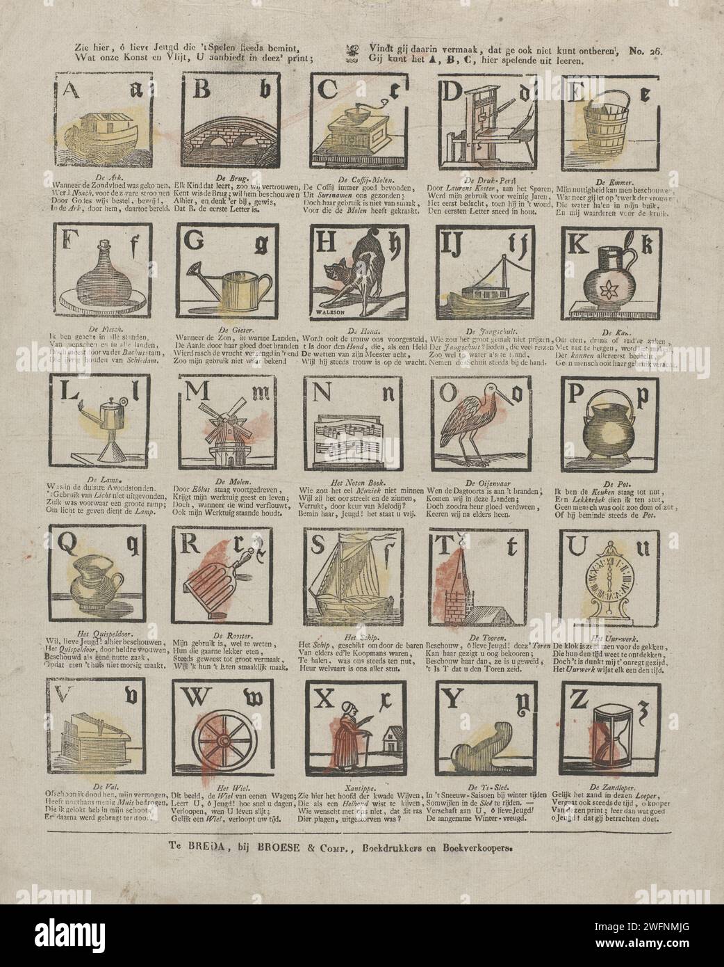 Printed language learning chart hi-res stock photography and images - Alamy