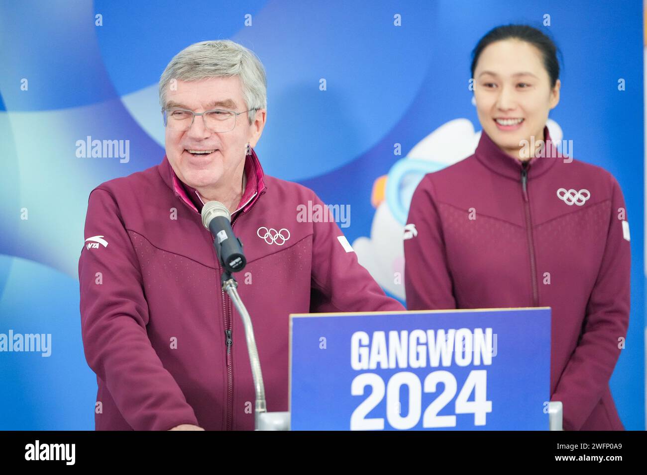 L R Thomas Bach Zhang Hong FEBRUARY 1 2024 At Main MediaCenter l-r-thomas-bach-zhang-hong-february-1-2024-at-main-mediacenter