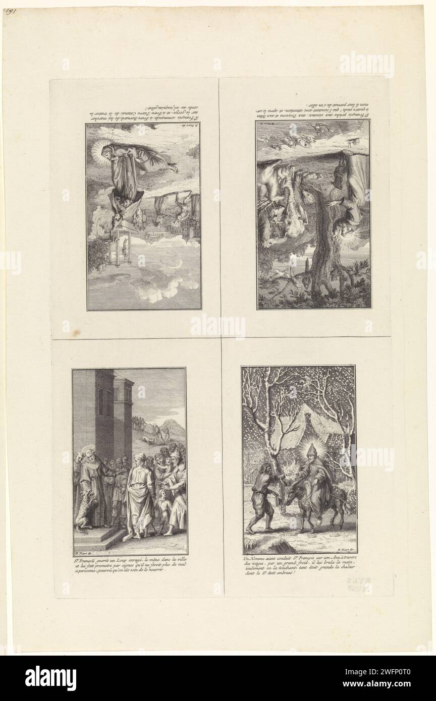 Scenes from the life of Holy Francis of Assisi, Bernard Picart