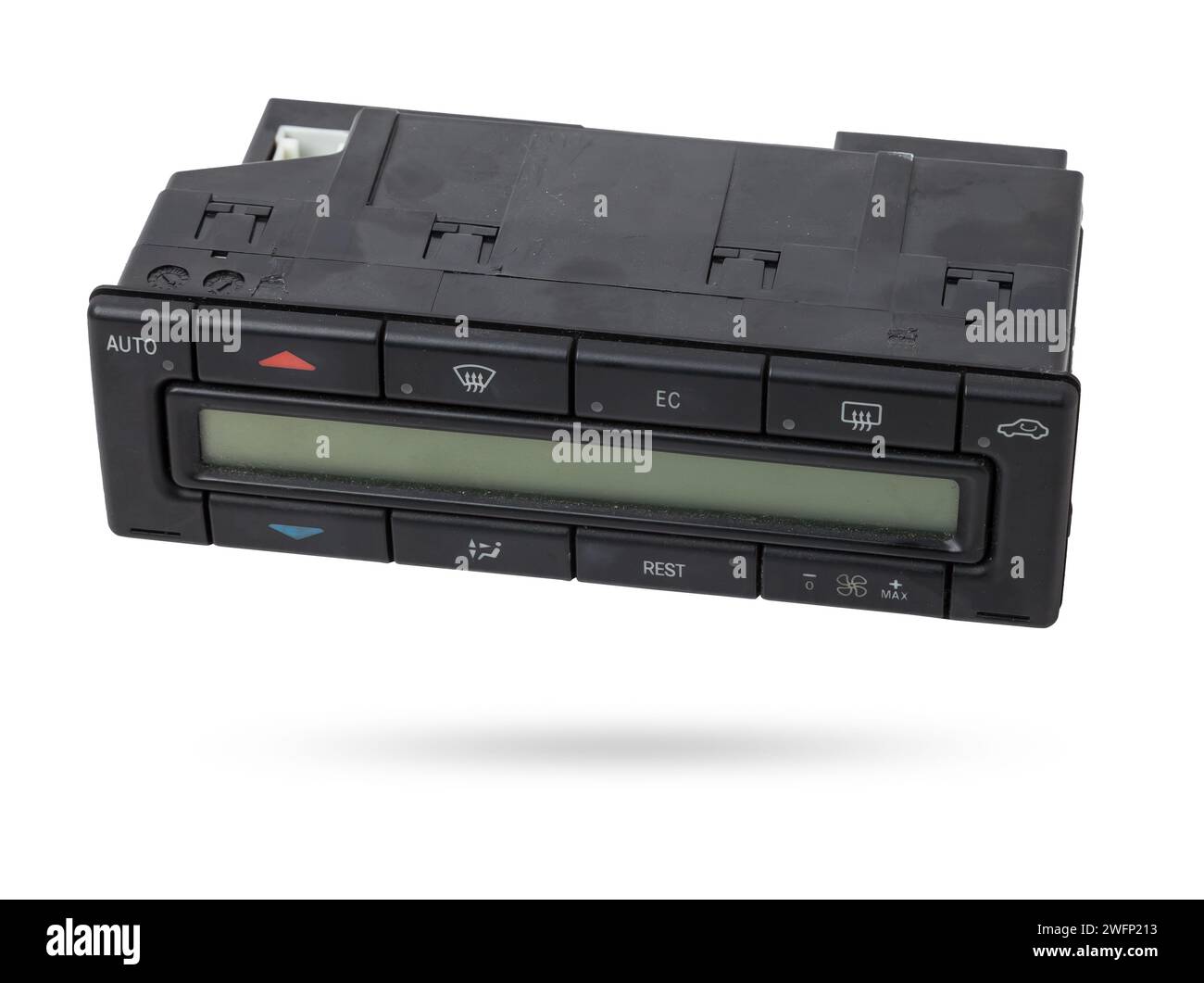 Closeup of climate control panel, Setting up and refueling the air