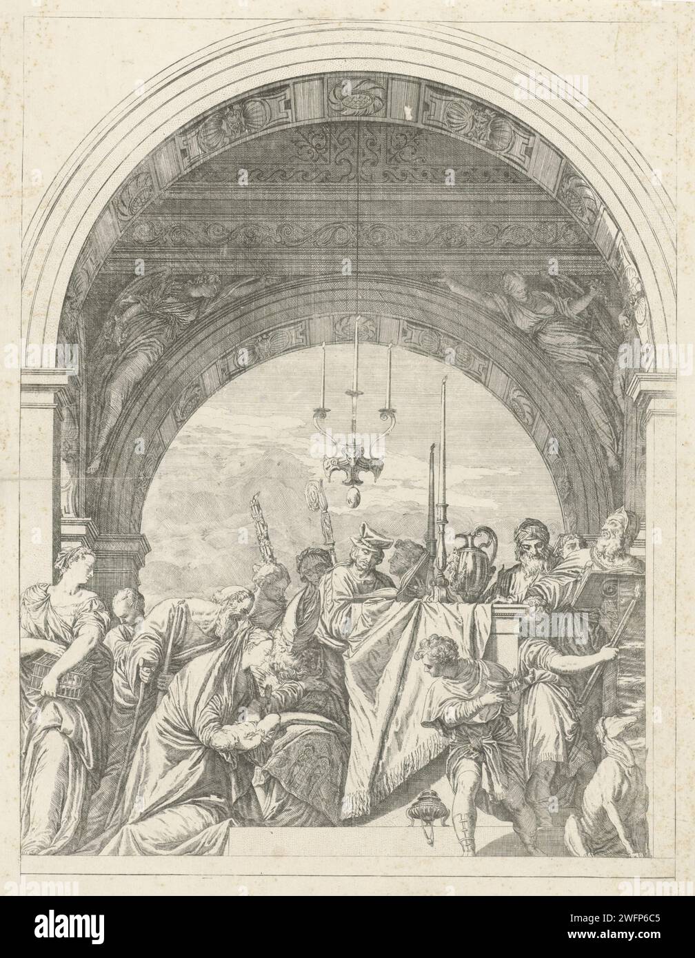 Presentation of Christ in the Temple, Valentin Lefèbvre, After Paolo ...
