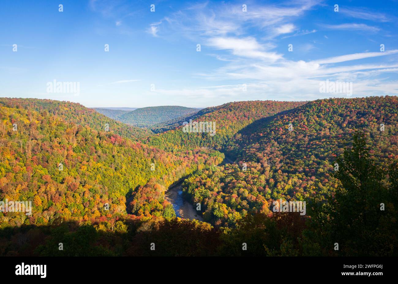 Worlds End State Park, State park in Pennsylvania, USA Stock Photo Alamy