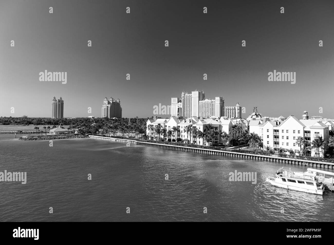 NASSAU, BAHAMAS - March 9. 2016: The Atlantis Paradise Island resort