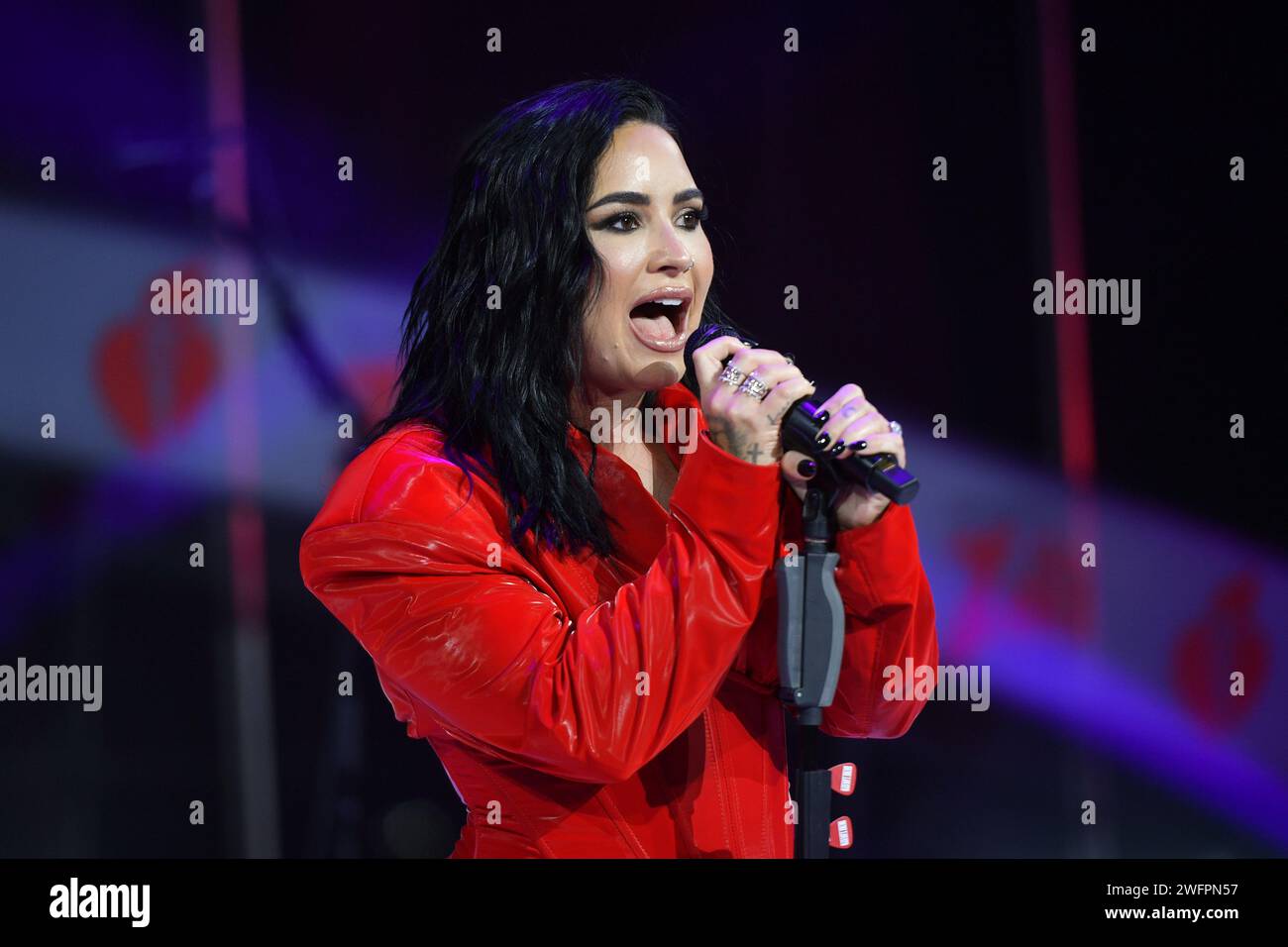 Demi Lovato Stock Photo