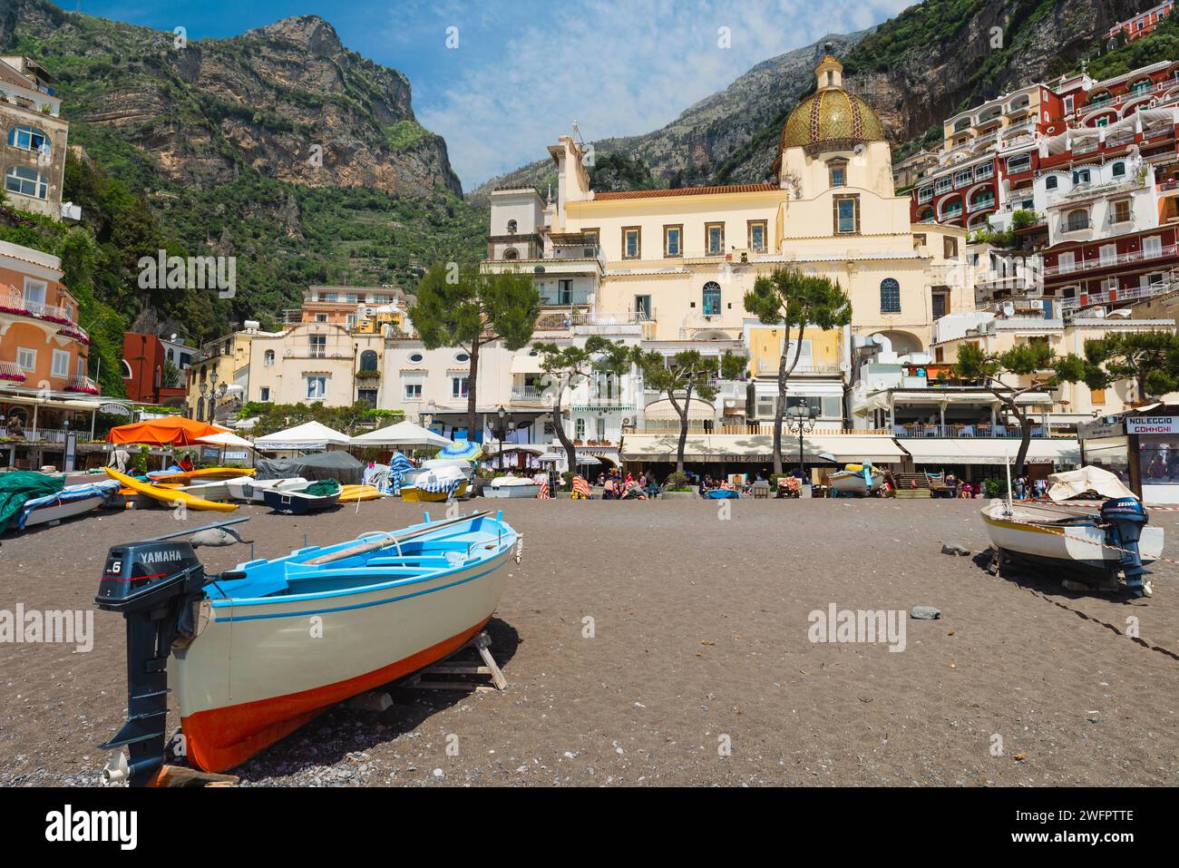 The city of Positano, on the Amalfi coast, Italy Stock Photo - Alamy