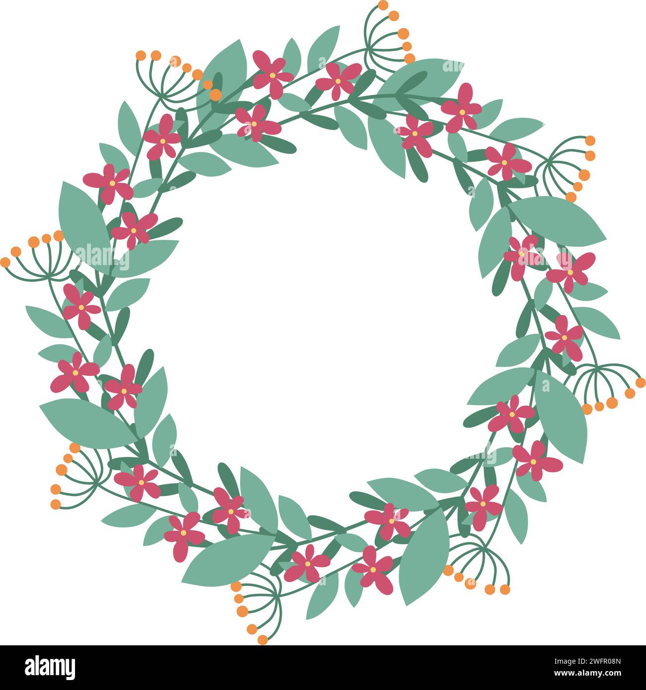 Greenery illustration hi-res stock photography and images - Alamy