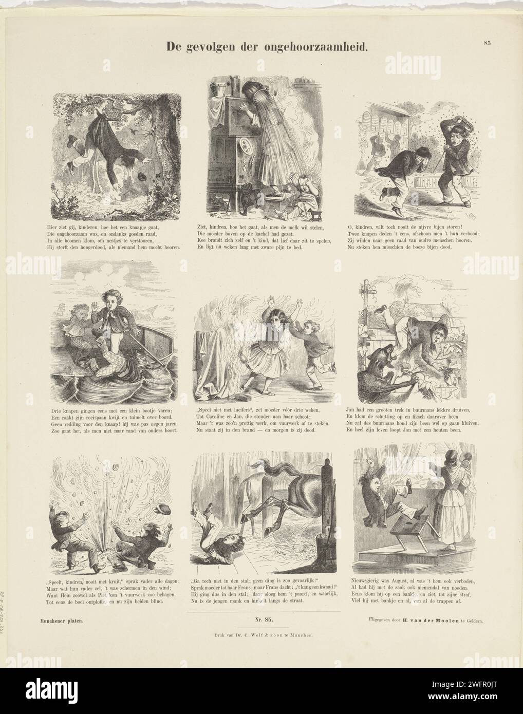 The Consequences Of Disobedience C K rner 1843 C 1920 Print Leaf the-consequences-of-disobedience-c-k-rner-1843-c-1920-print-leaf