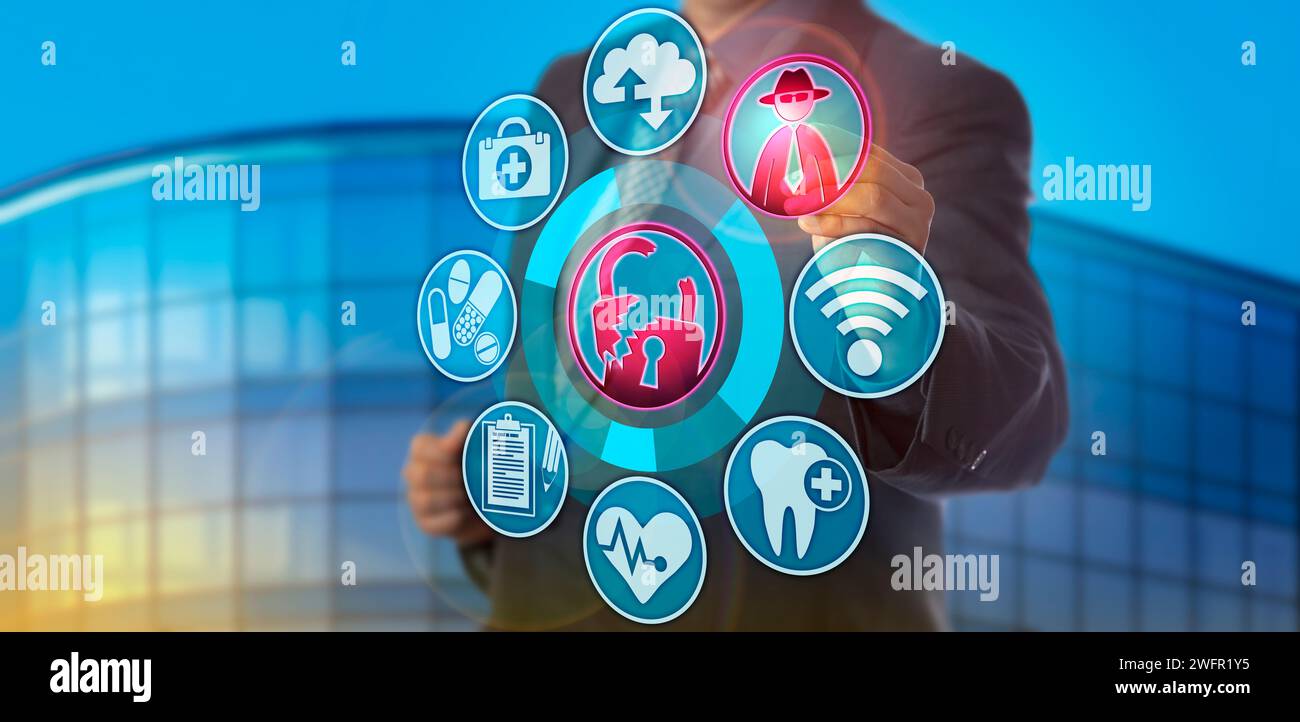 Hacking healthcare hi-res stock photography and images - Alamy