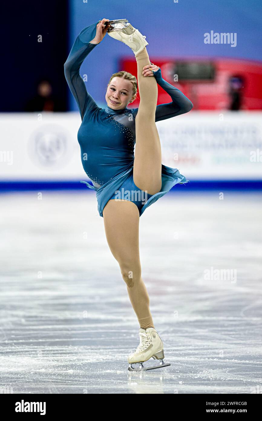 Lindsay THORNGREN (USA), during Women Short Program, at the ISU Four