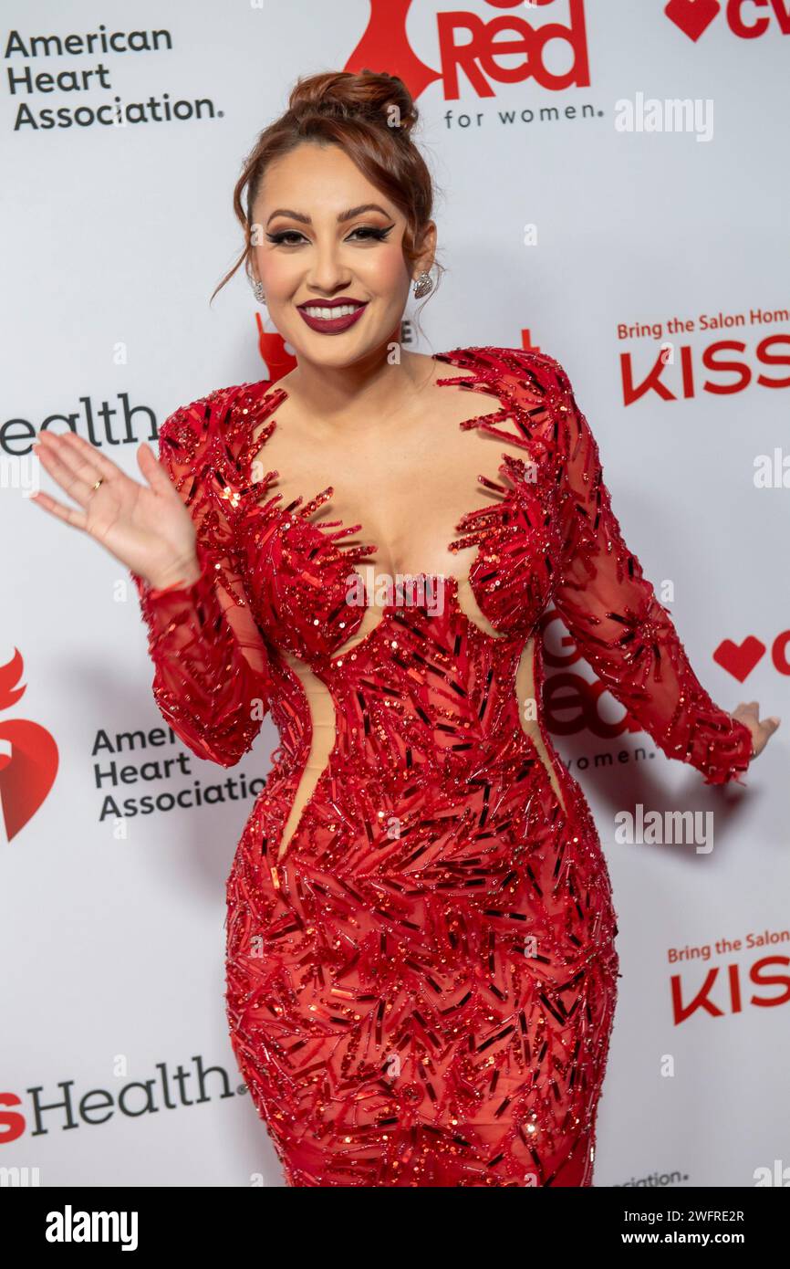 New York, New York, USA. 31st Jan, 2024. (NEW) The American Heart