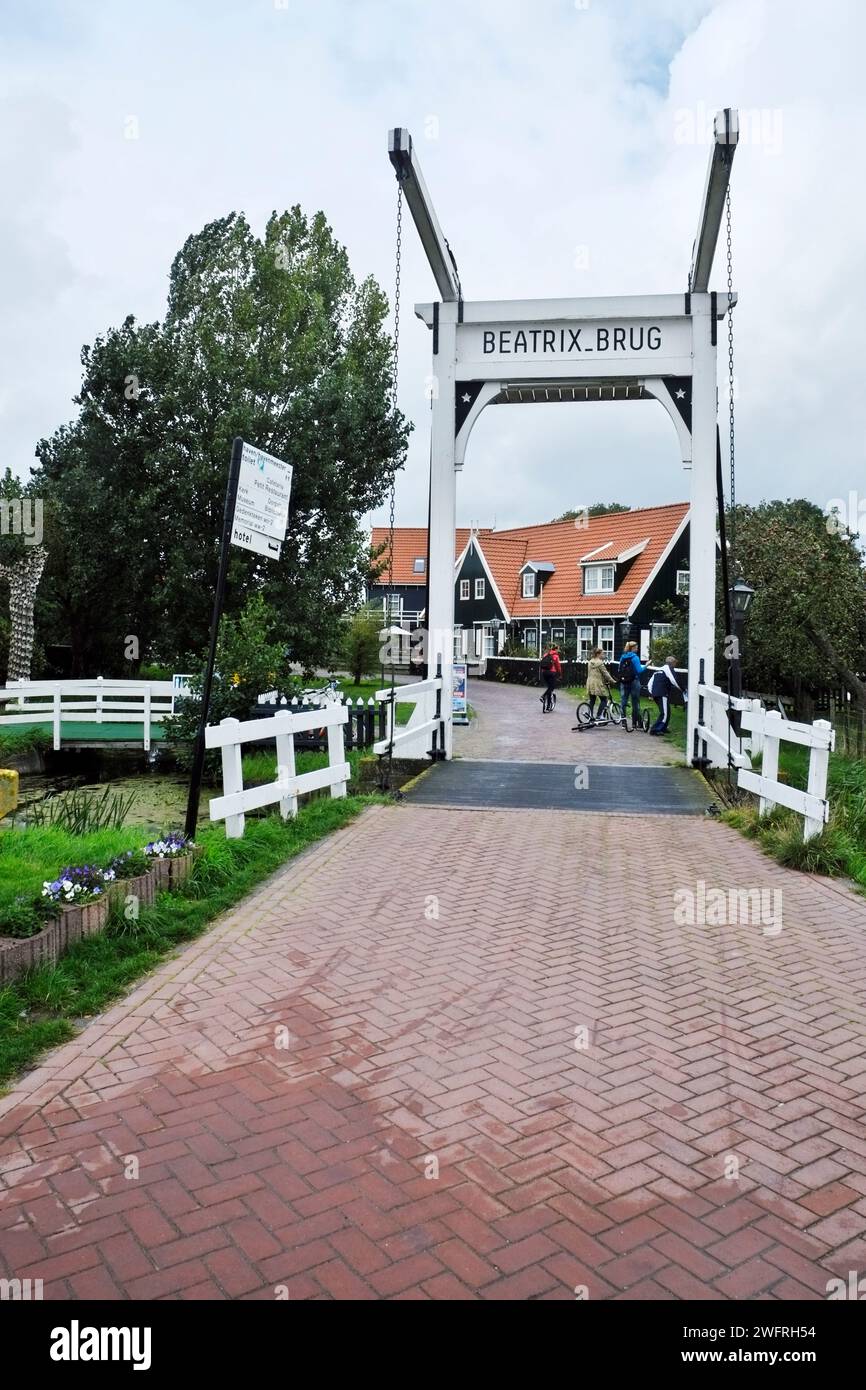 Beatrix Brug — bridge named for Beatrix of the Netherlands, who reigned as queen until 2013. Stock Photo