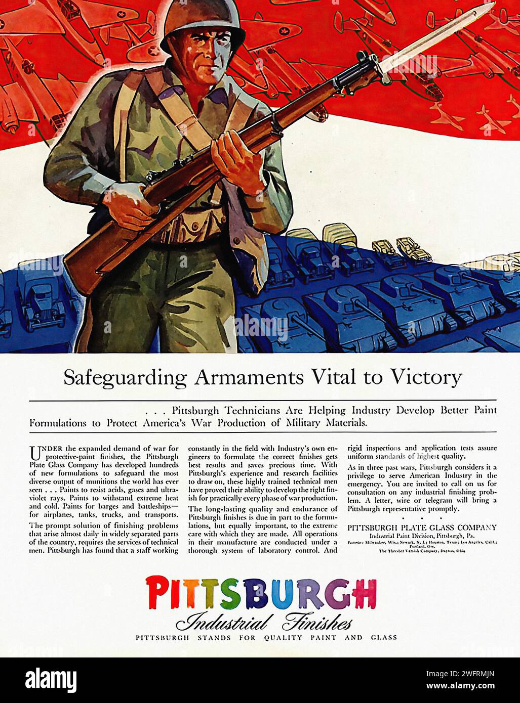 U s world war victory poster hi-res stock photography and images - Alamy