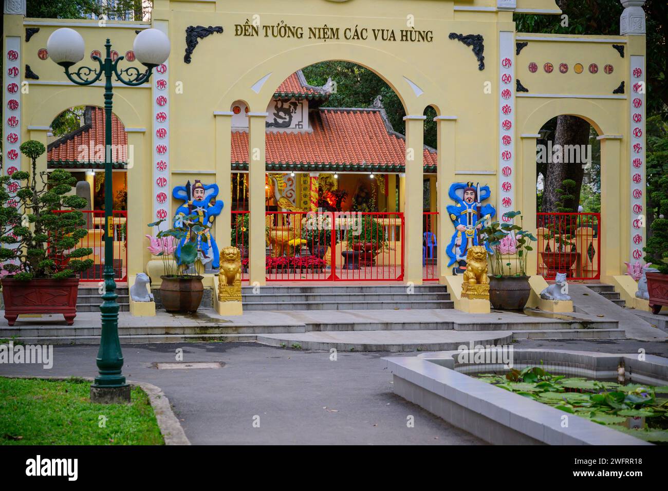 Curated visual reference: Gallery Detail: Temple Of The Hung Kings Tao Dan Park Ho Chi