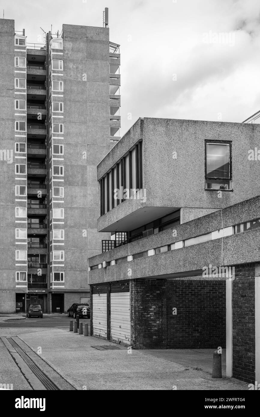 The Thamesmead estate in South East London SE currently undergoing