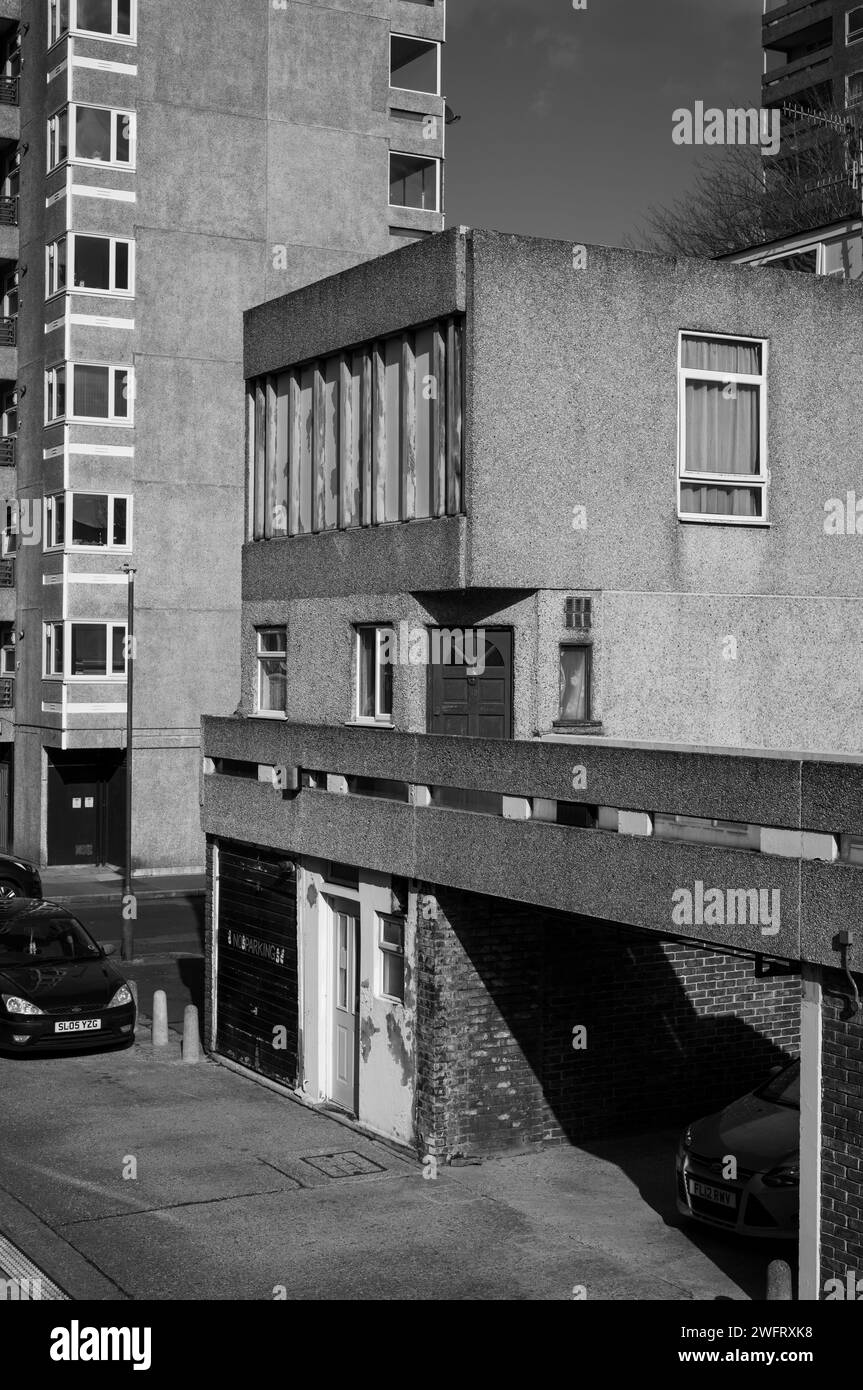 Wolvercote Road, Thamesmead, South East London SE2 Brutalist housing