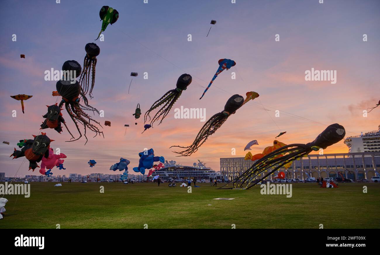 Qatar kite festival 2024 hires stock photography and images Alamy