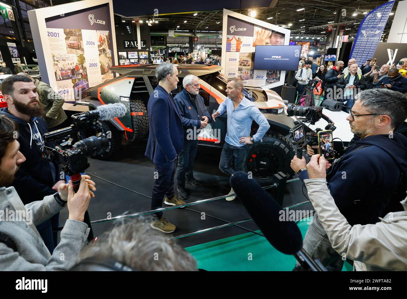 LOEB Sébastien (fra), for the Sébastien Loeb’s 50 th anniversary during ...