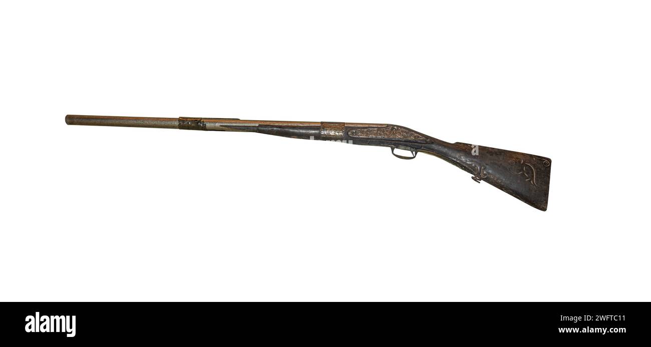 Vintage old musket hand gun hires stock photography and images Alamy