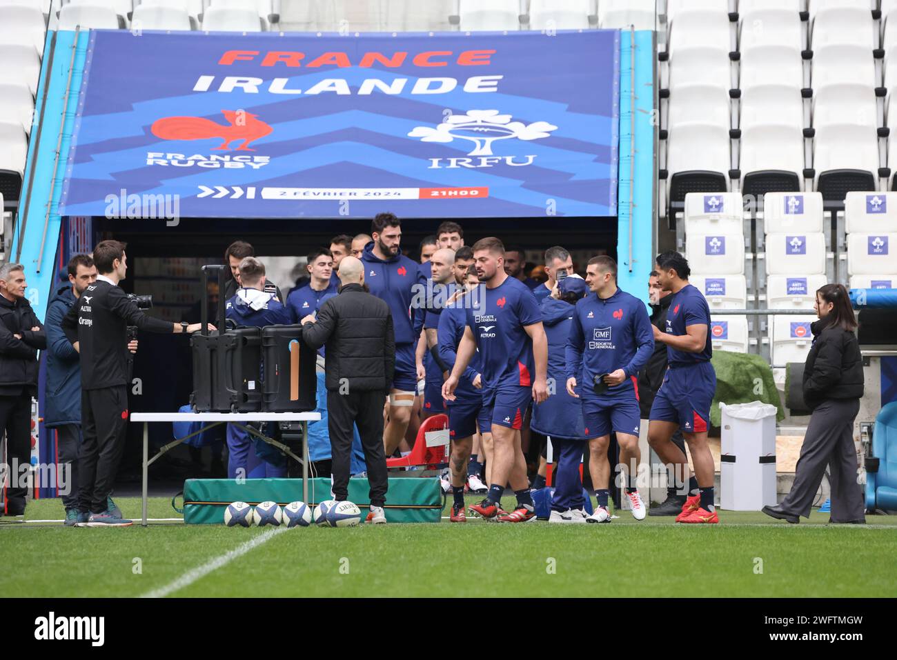 Marseille, France. 01st Feb, 2024. © PHOTOPQR/LA PROVENCE/VALLAURI ...