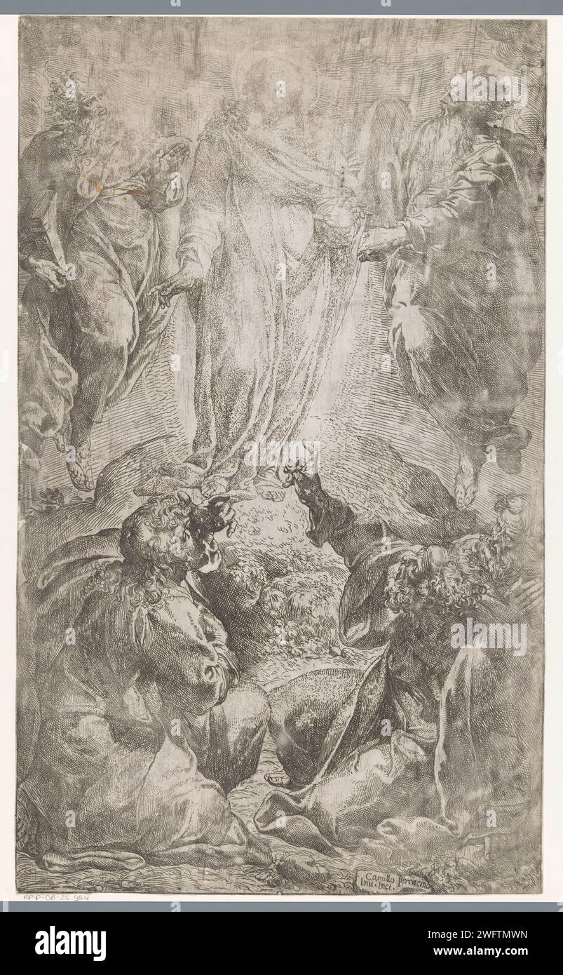 Transfiguration of Christ on the Berg Tabor, Camillo Procaccini, 1556 ...