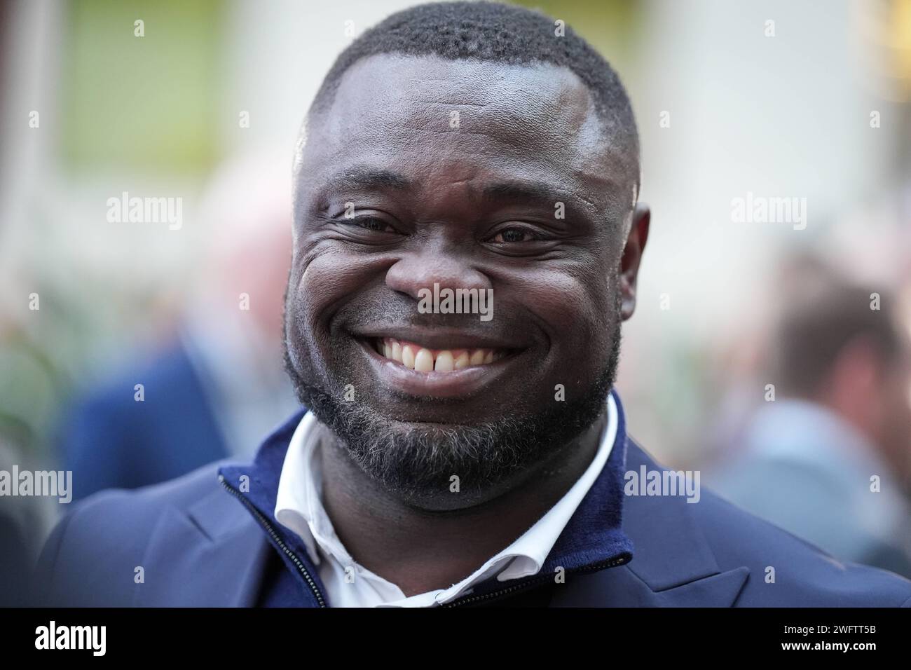 EM - Kick-Off im Auswaertigen Amt Gerald Asamoah im Portrait beim EM ...
