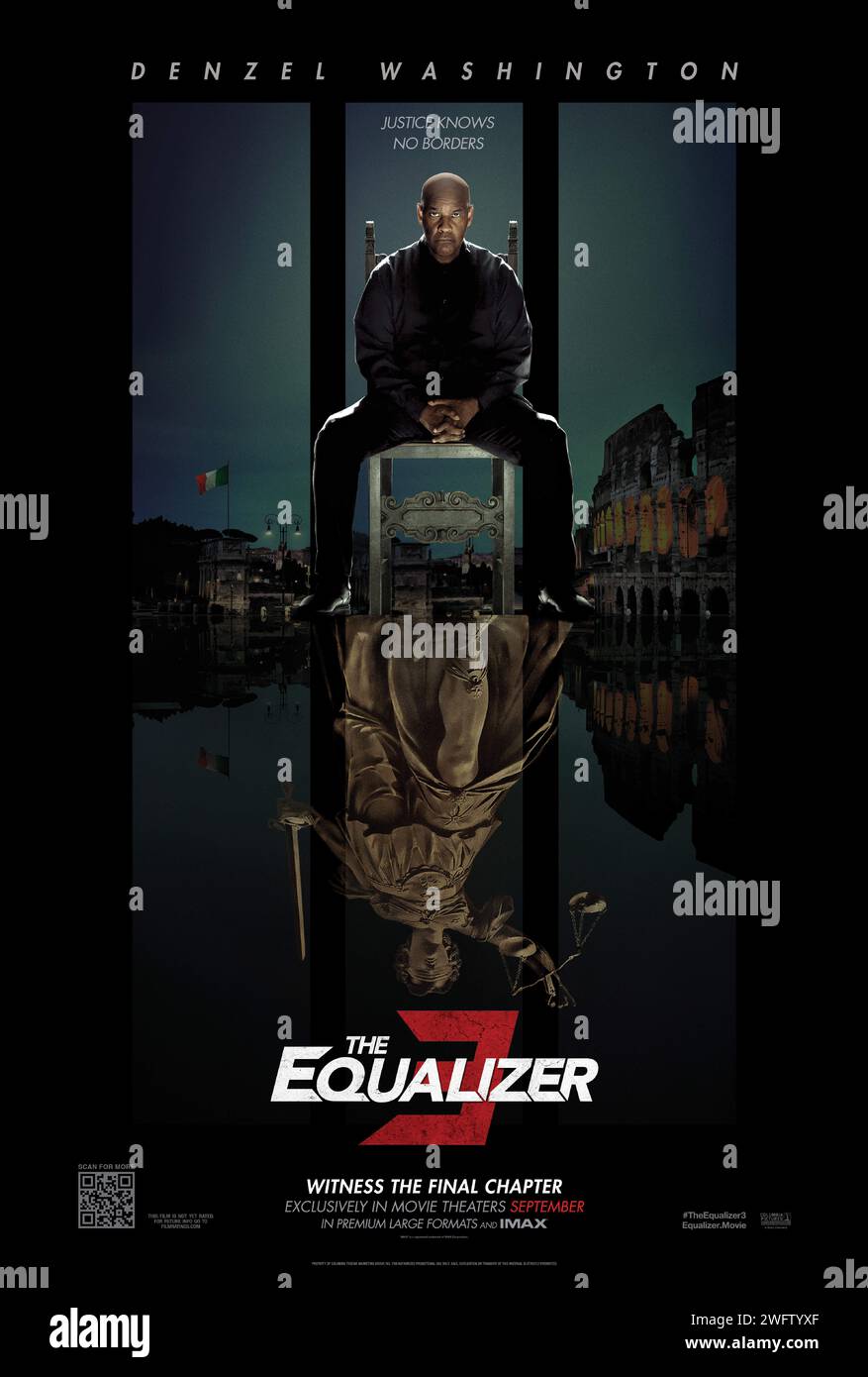 Poster, "The Equalizer 3" (2023). Photo credit Sony Pictures Stock