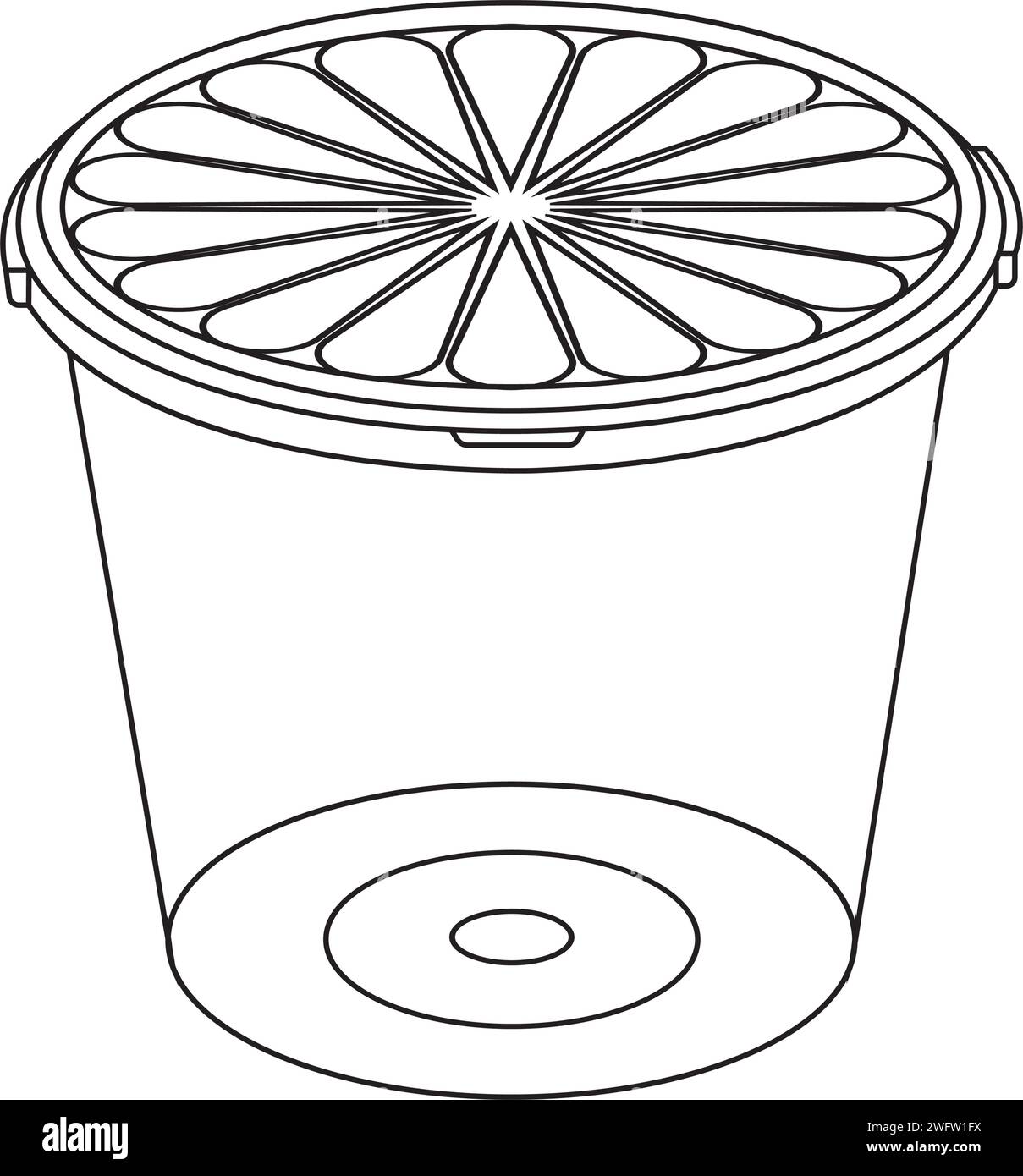 plastic jar icon vector illustration simple design Stock Vector