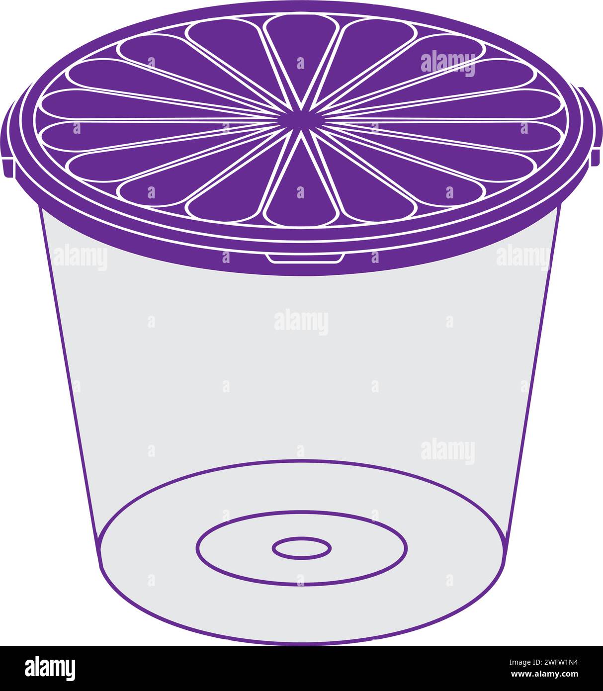 plastic jar icon vector illustration simple design Stock Vector